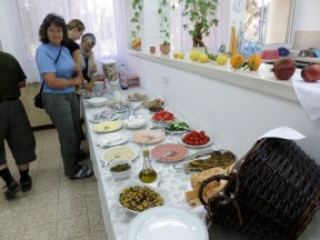 Breakfast at Abuna Faraj